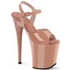 Pleaser - FLAMINGO809 KnöchelriemenSandale, Poledance Schuhe - Braun Product image